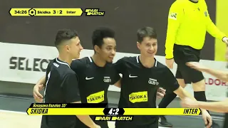 Огляд матчу | SKIDKA 5 : 3 INTER | Parimatch Вища Ліга Futsal