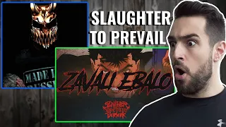 SLAUGHTER TO PREVAIL | BERSERK - ZAVALI EBALO (NEW SONG)║REACTION!