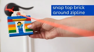 How to Make a LEGO Zipline