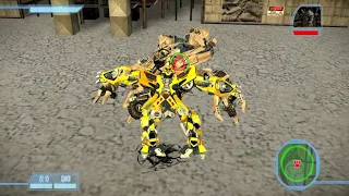 Transformers the game Modding Bumblebee vs bonecrusher