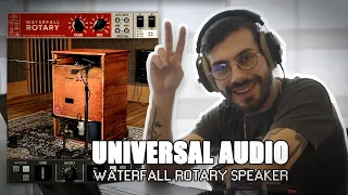 Universal Audio's New Leslie Style Plugin! - The Waterfall Rotary Speaker