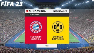 Bayern Munich vs Borussia Dortmund | Bundesliga | FIFA 23 |