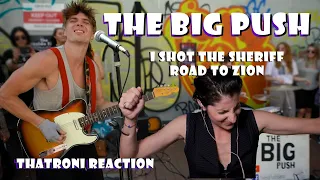 The big push reaction I shot the sheriff #ThatRoni Reaction!