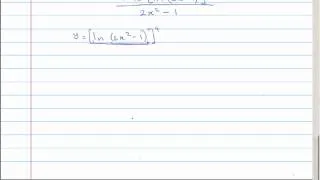 Differentiation - 16 Chain Rule Harder Examples 2