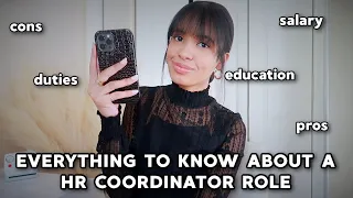 THINKING ABOUT BECOMING A HR COORDINATOR? WATCH THIS FIRST | salary, duties, education, & more!