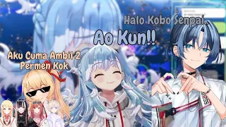 Kesan Kobo Ke Ao Kun, Kanade Ambil Paling Banyak Permen [Kobo Kanaeru Hololive ID Gen 3]