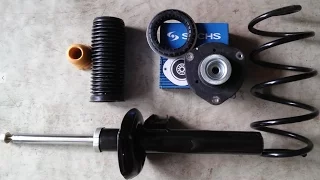 How to change front springs for Skoda Octavia A5 FL