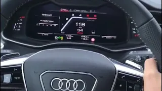 Audi S6 Launch Control 0-100kmh (400hp )