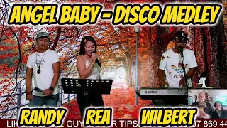 ANGEL BABY - DISCO MEDLEY - SAYAWAN NA! RANDY, REA & WILBERT JAM AT ZALDY MINI SOUND STUDIO - PART 1