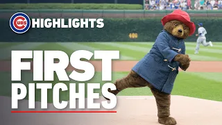 The Most Memorable Celebrity First Pitches at Wrigley Field | Michael Jordan, Conor McGregor & More