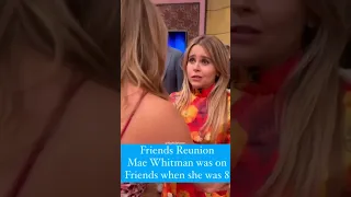 Friends cast reunion, Jennifer Aniston and Mae Whitman! #shorts