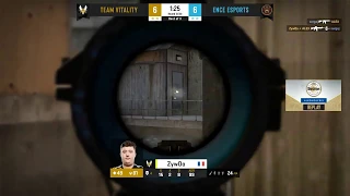 ZywOo 4k vs Ence (Overpass)