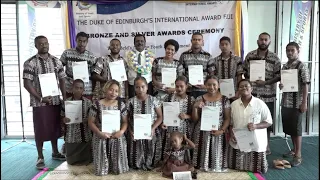 Fijian Minister for Youth and Sports officiates at the Duke of Edinburgh International Awards