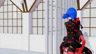 MMD Miraculous X Meru the Succubus Wife Insurance