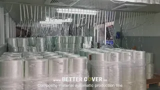 FRP Manhole Cover-Automatic production line to produce materials for composite manhole covers