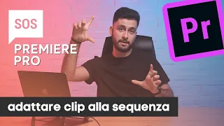 Adattare dimensioni di una clip a quelle della sequenza Premiere | 🆘 Adobe Premiere