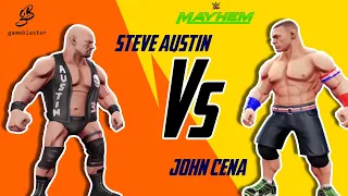 WWE mayhen, wwe fight, john cena, steve austin, game for android, gameplay, gameblaster.