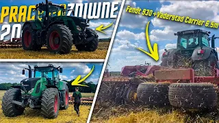 Talerzowanie Fendt 930 vario Vaderstad Carrier XL 6,5m *GR BAJUS*