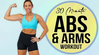 30 Minute Toned Arms And Standing Abs!