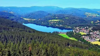 360° Panorama vom Hochfirstturm, 1190 M | Titisee-Neustadt, Hochschwarzwald 🇩🇪