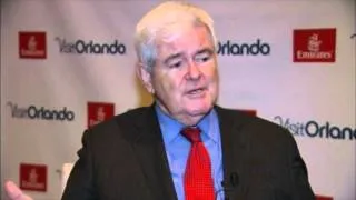 Newt Gingrich talks to FOX 35