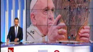"riti del triduo pasquale" gioveDì Santo TG2 18 aprile 2019 Papa Francesco contro CLERicalismo