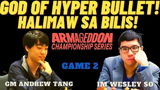 ATTACKING OPENING SI WESLEY DITO! Tang vs So! Armageddon Championship 2023 WB Finals! Game 2