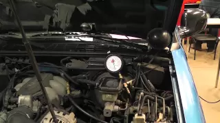 How to identify and repair a leaking fuel pressure regulator (GM CPI system) part 1