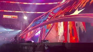 WWE WRESTLEMANIA 38 Cody Rhodes Returns Live Crowd Reactions Near Stage April 2, 2022
