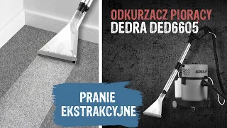 Odkurzacz piorący DEDRA DED6605 - skuteczne pranie ekstrakcyjne