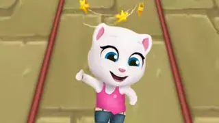 Talking Tom Gold Run 🏃‍♀️ Running Games Adventure ❤ #189@cute girls games 🌸