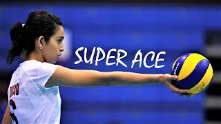 Top 10 Fantastic Volleyball ACES by Samantha Bricio (Samy) | Powerful Server