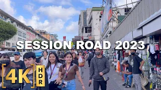 The BER Month in Session Road, Baguio! | 2023 Walking Tour to Burnham Park | 4K HDR | Philippines