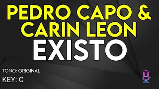 Carin León & Pedro Capó - Existo - Karaoke Instrumental