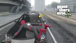 GTA V - Spider-Man EPIC FAIL stunts Compilation - Ragdolls #41