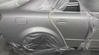 Audi A4 Lakierowanie Blotnika-Audi A4 Painting Fender