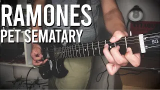 RAMONES - PET SEMATARY GUITAR COVER (PunksCovers)