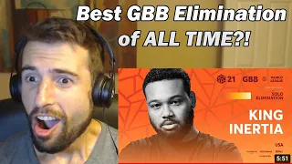 King Inertia GBB 21 Solo Elimination Reaction! This Might Be The Most Amazing Beatbox Ever!