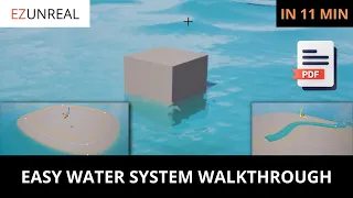 Unreal Engine 5 Tutorial: Easy Water System Walkthrough for Beginners (Island, River, Lake)