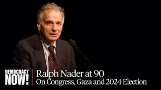 Ralph Nader at 90 on the "Genocidal War" in Gaza & Why Congress Is a Weapon of Mass Destruction