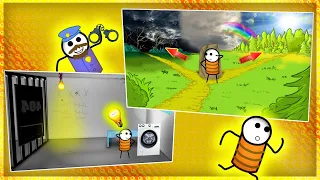 Stickman JailBreak: Jimmy the Escaping Prison 4 - Gameplay Walkthrough (Android)