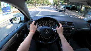 2018 Volkswagen Jetta 1.4l 150HP | POV Test Drive & Fuel consumption check