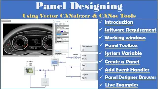 Vector Panel Designing Tutorial | Panel Designer- CANalyzer/CANoe | Basics of Vector Panel Designing