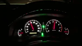 Toyota MarkⅡ gx115 acceleration 0-180km/h