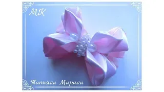 МК МИНИ-БАНТИКИ 🎀 " Фантазия" 7 см🎀 из атласной ленты/ Mini arcos/ Mini Bows