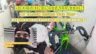Bike Skin Installation