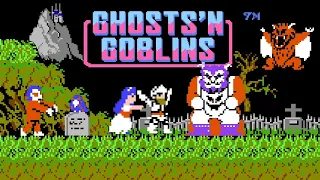 Ghosts 'n Goblins / 魔界村 (1986) NES [TAS]