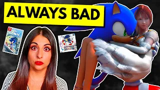 PLEASE STOP! 😭  The Cringeworthy History of 3D Sonic Games!