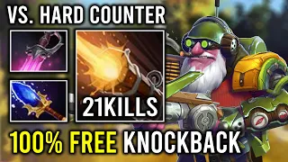Nobody Can Get Close to This Sniper 100% Free Hit Knockback Brutal Right Click Dota 2