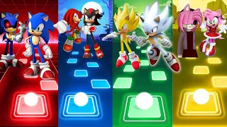 Sonic & Sonic Exe vs Shadow the Hedgehog & Knuckles vs Super Sonic & Hyper Sonic vs Amy and Amy Exe